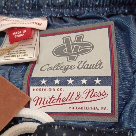 Mitchell & Ness Georgetown Hoyas shorts sz:MEDIUM College Vault Series NWT - Picture 6 of 9